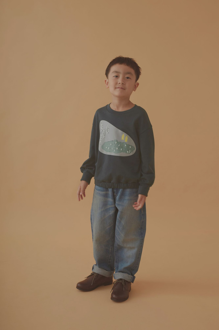 minä perhonen Clothes Forest Village Pullover Online Shop to Worldwide