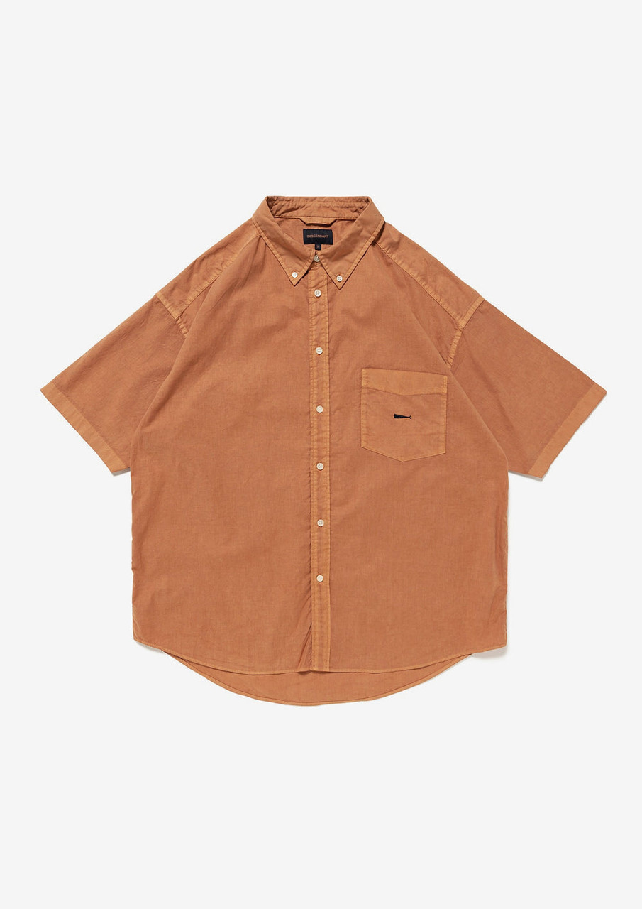 SUNDAI シャツ DESCENDANT SHIRT KENNEDY'S OXFORD SS SHIRT PIGMENT DYE Online Shop
