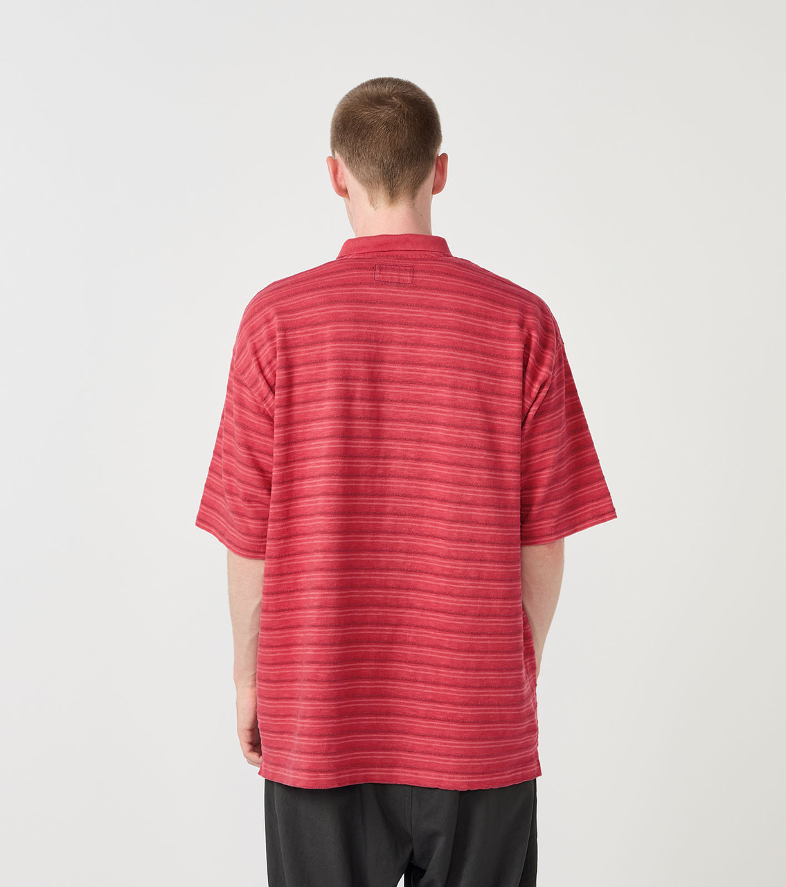 THE NORTH FACE Purple Label SHIRT Garment Dyed Jacquard Field Polo