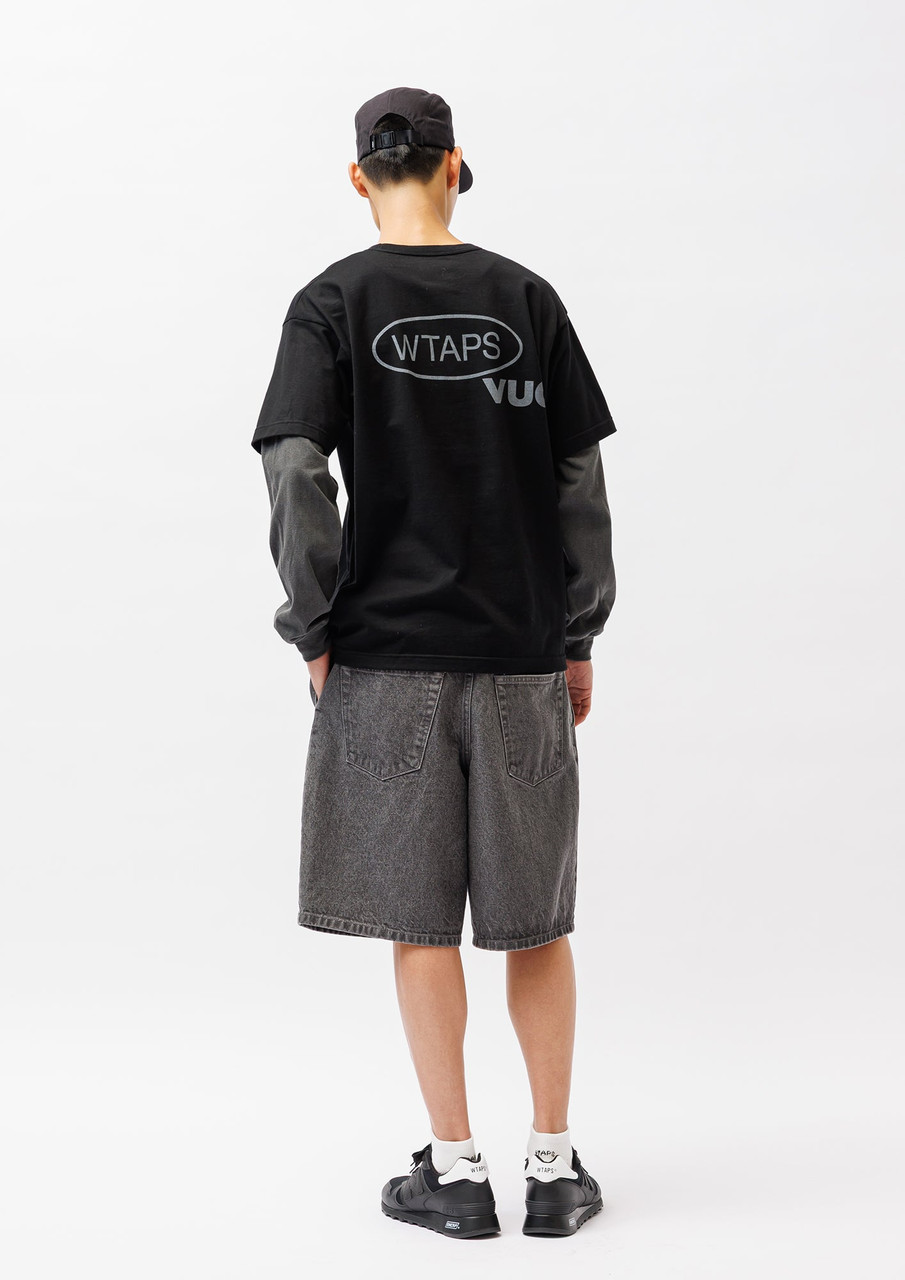 WTAPS Trousers BLUES STRAIGHT / SHORTS / COTTON. DENIM