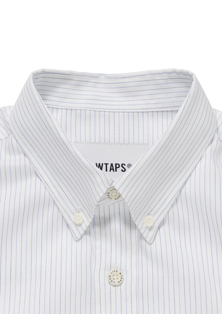 WTAPS Shirt BD 02 / LS / COTTON. HERRINGBONE. TEXTILE. OF
