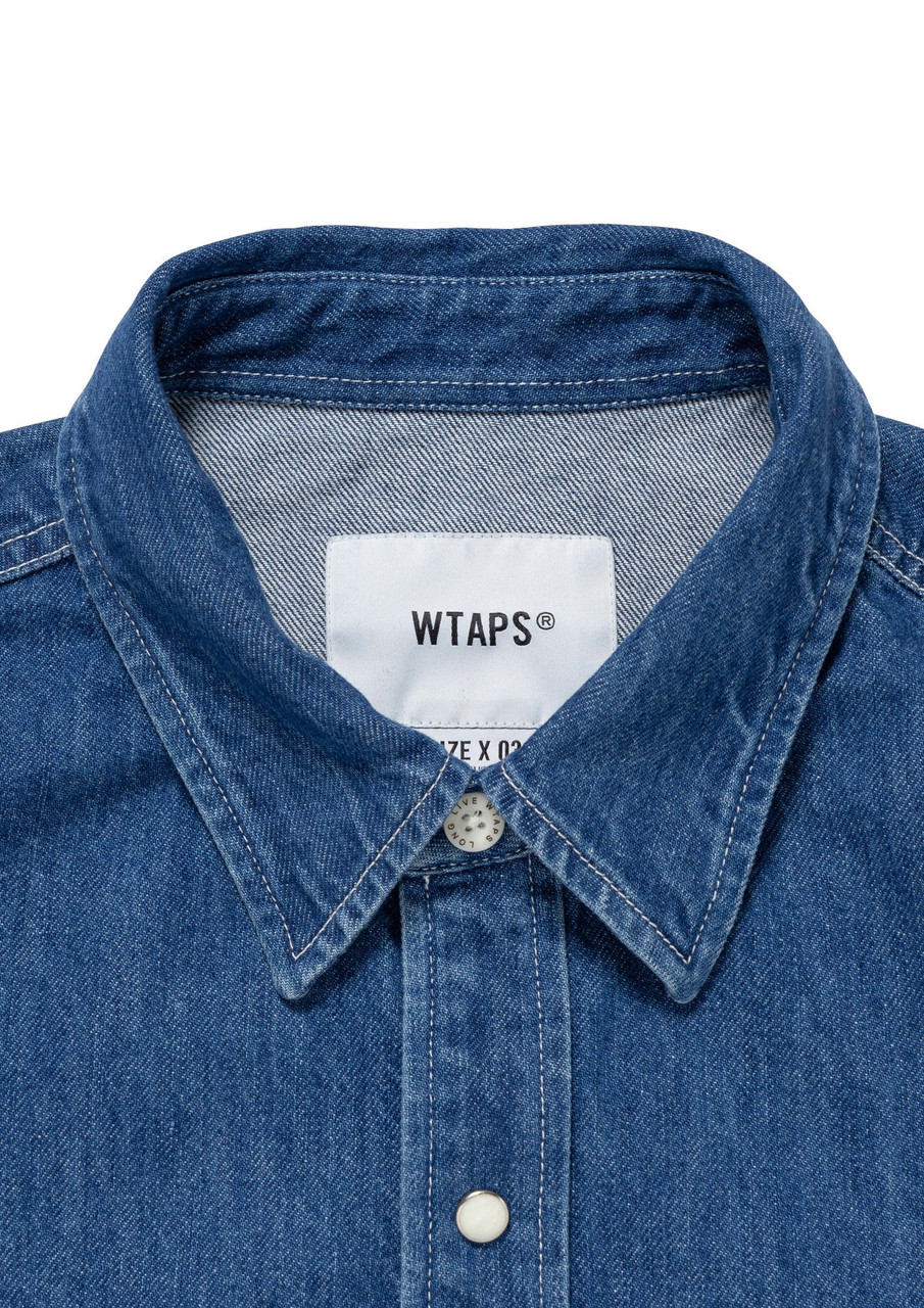 WTAPS Shirt ALLMAN / LS / COTTON. DENIM