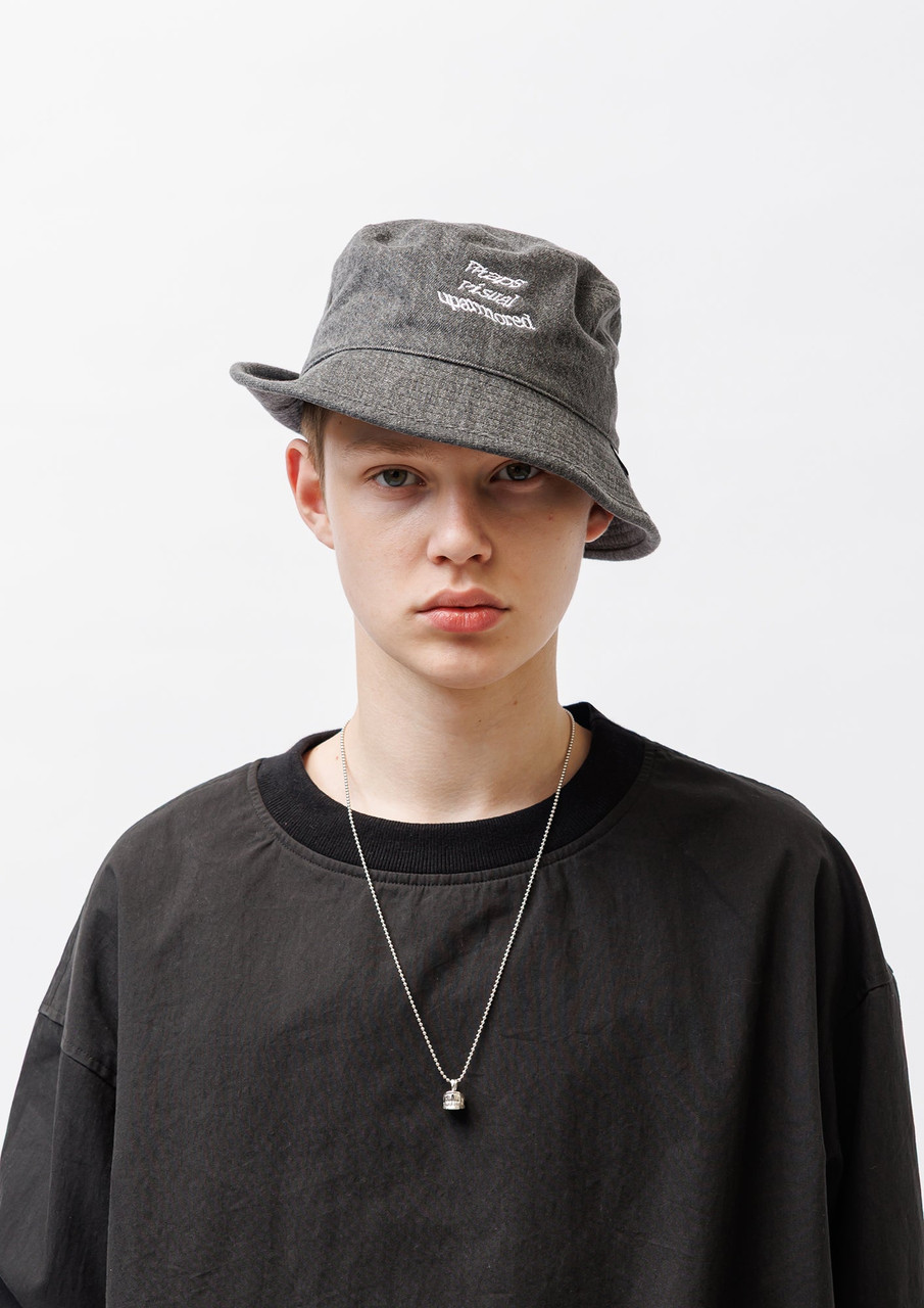 WTAPS Hat.Cap BUCKET 01 / HAT / COTTON. DENIM