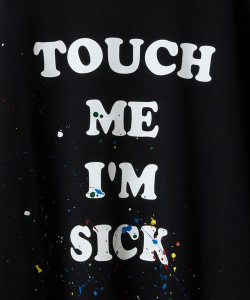 NUMBER (N)INE Tops HAND PAINTED TOUCH ME I'M SICK PRINTED CLASSIC