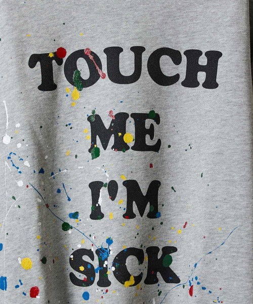 NUMBER (N)INE Tops HAND PAINTED TOUCH ME I'M SICK PRINTED CLASSIC