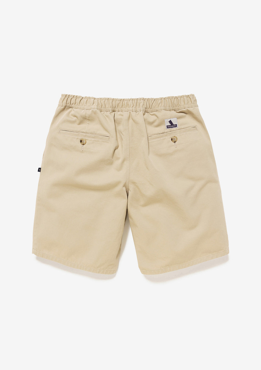 DESCENDANT PANTS JERRY ORGANIC COTTON TWILL SHORTS Online Shop to
