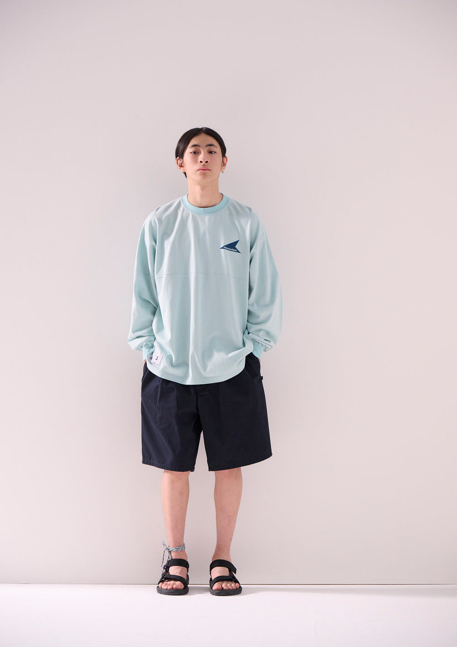 DESCENDANT PANTS JERRY ORGANIC COTTON TWILL SHORTS Online Shop to