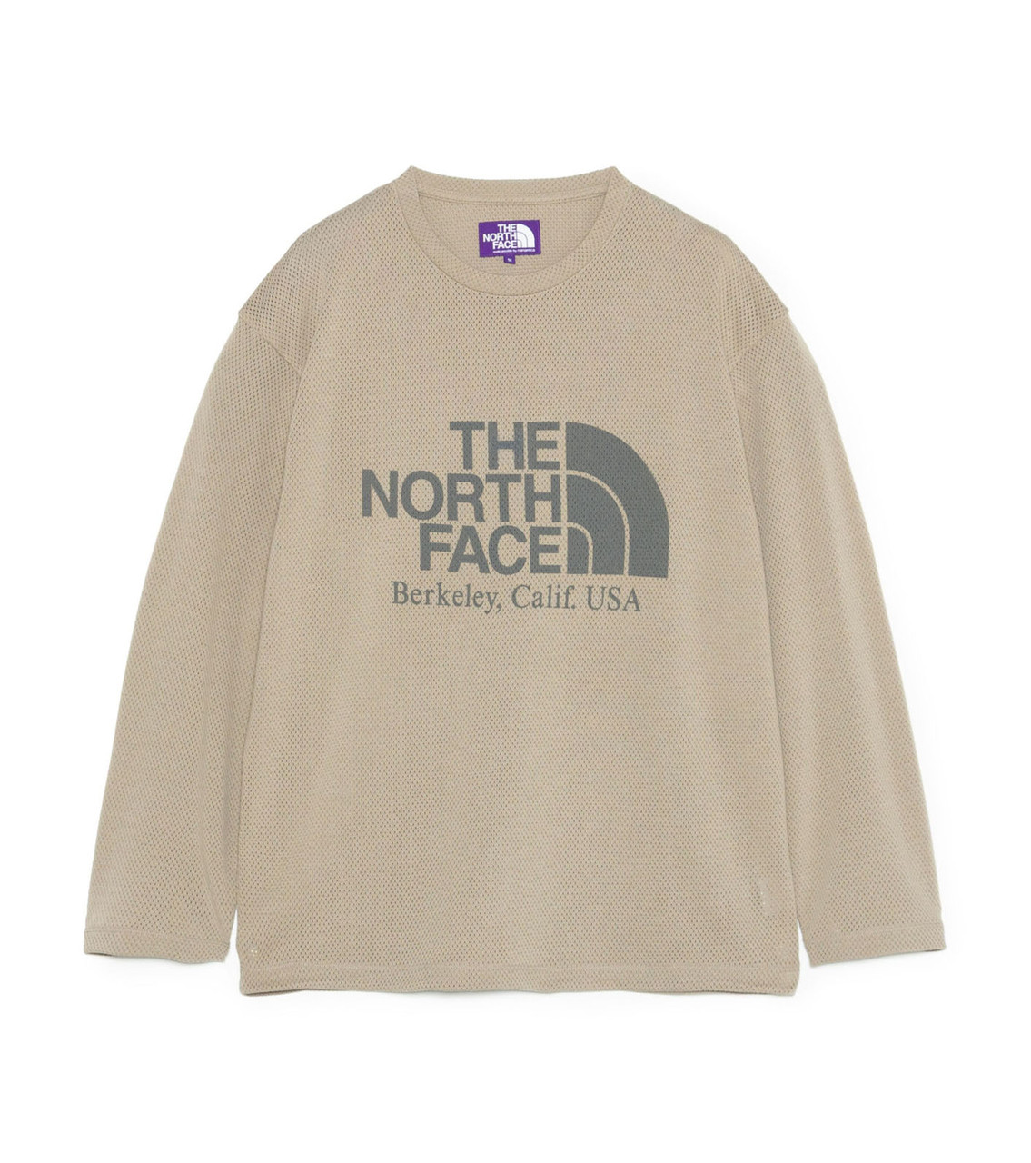 THE NORTH FACE Purple Label T-SHIRT Mesh Field Long Sleeve Tee