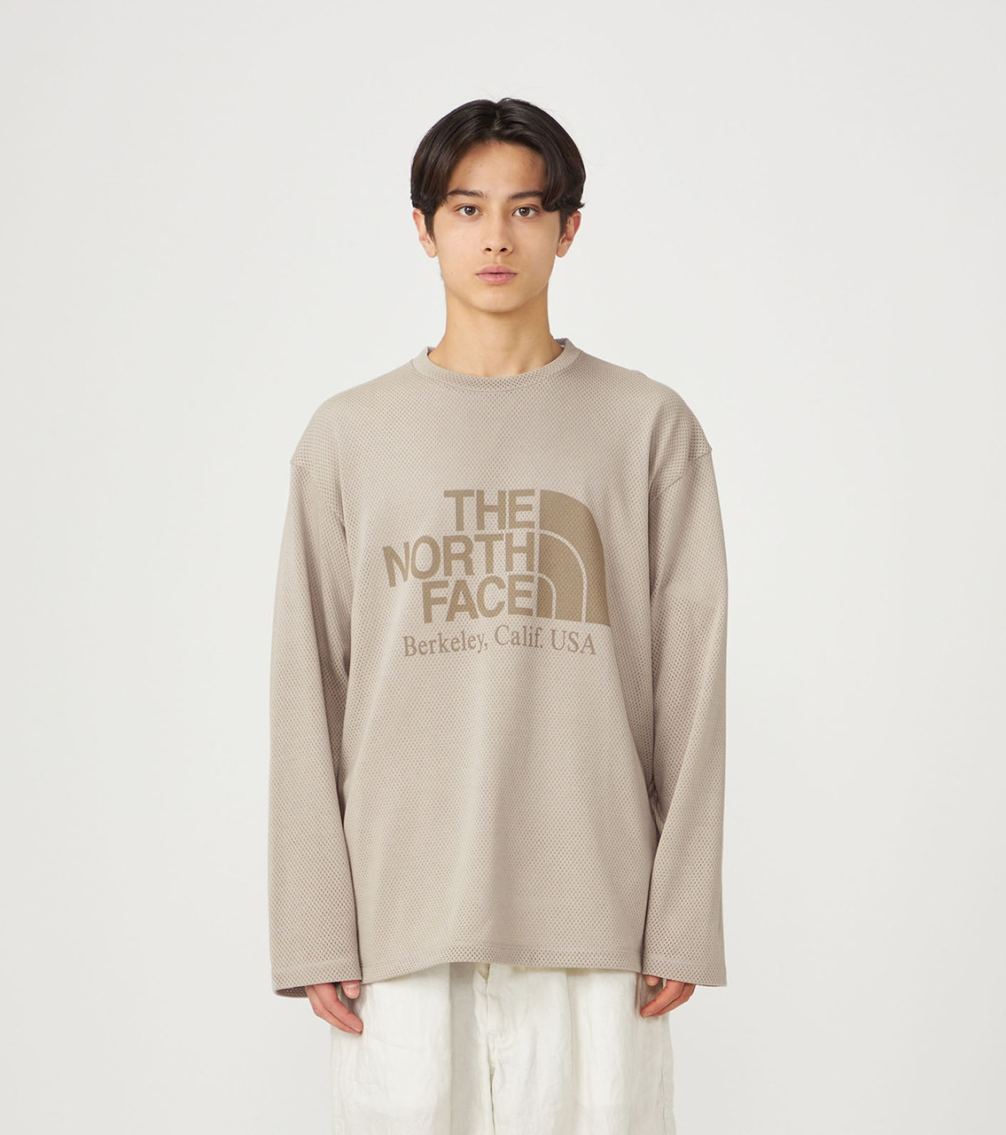 THE NORTH FACE Purple Label T-SHIRT Mesh Field Long Sleeve Tee