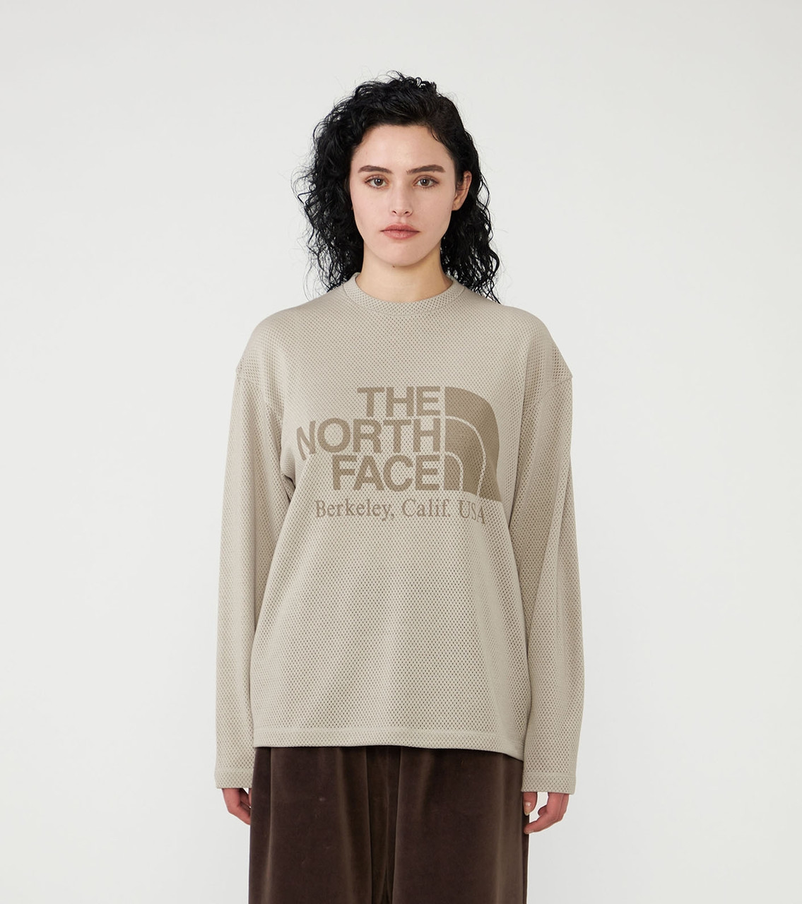 ワイズ　YN-T86-977　カットソー THE NORTH FACE Purple Label T-SHIRT Mesh Field Long Sleeve Tee