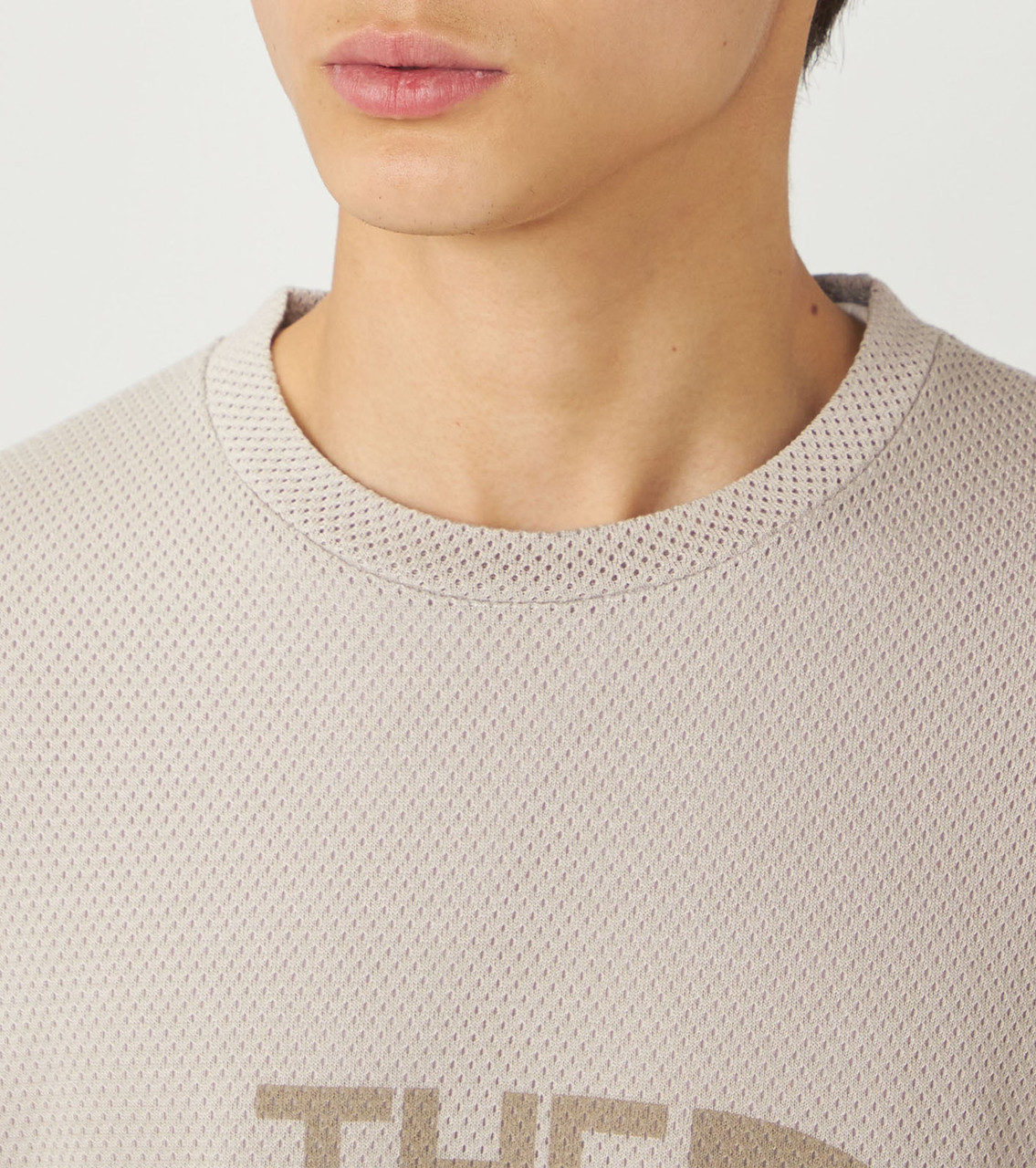 THE NORTH FACE Purple Label T-SHIRT Mesh Field Long Sleeve Tee