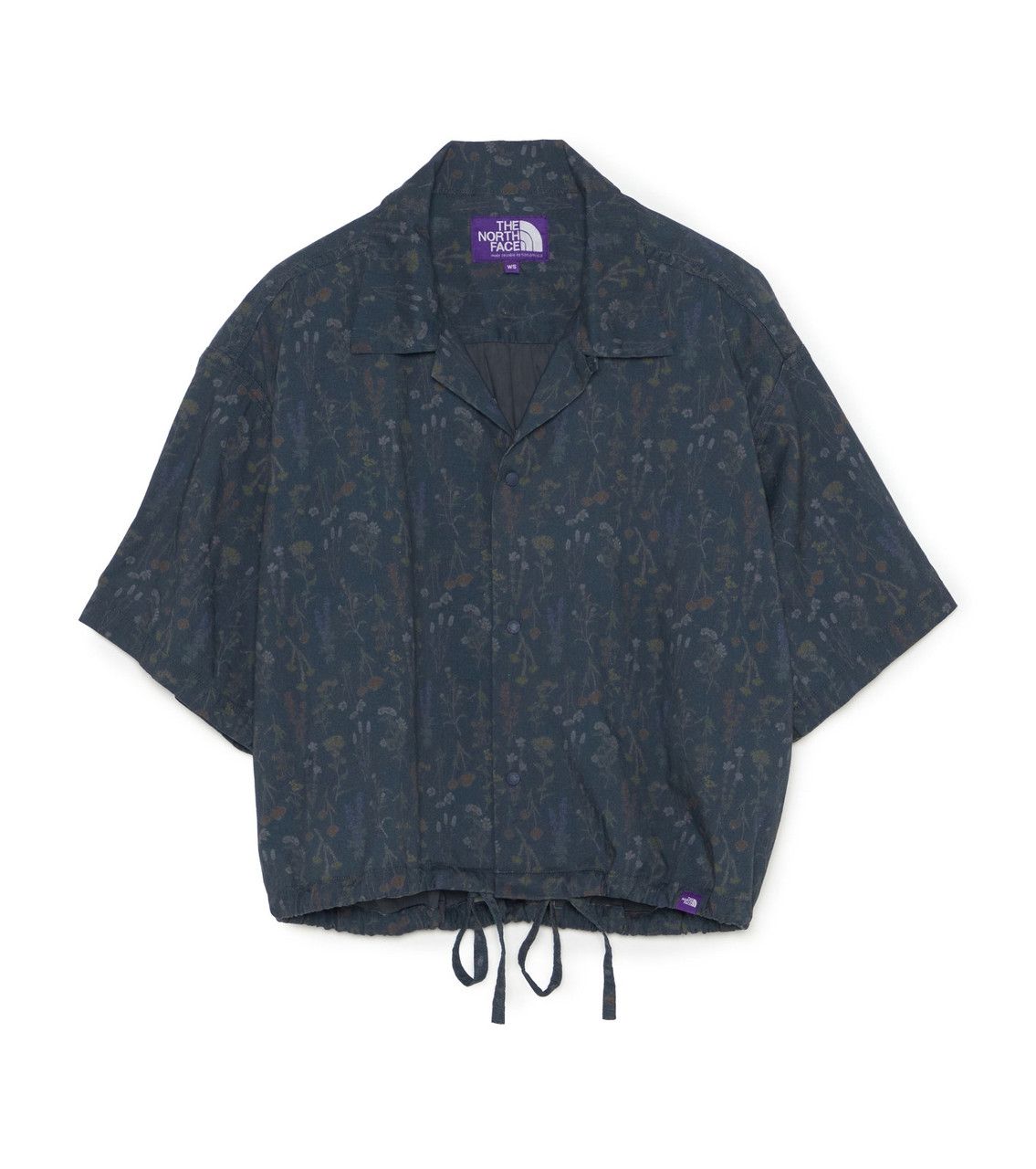 THE NORTH FACE Purple Label SHIRT Flower Printed Cropped Shirt