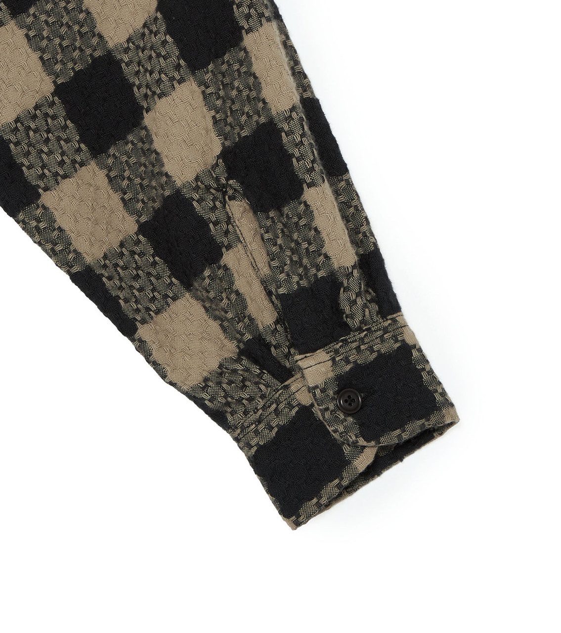 nanamica SHIRT OOAL Block Check Jacquard Shirt Online Shop to