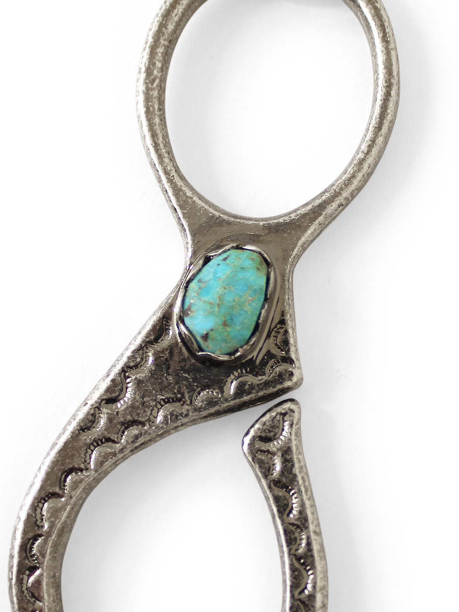 KAPITAL Others Brass Silver Turquoise Wallet Chain