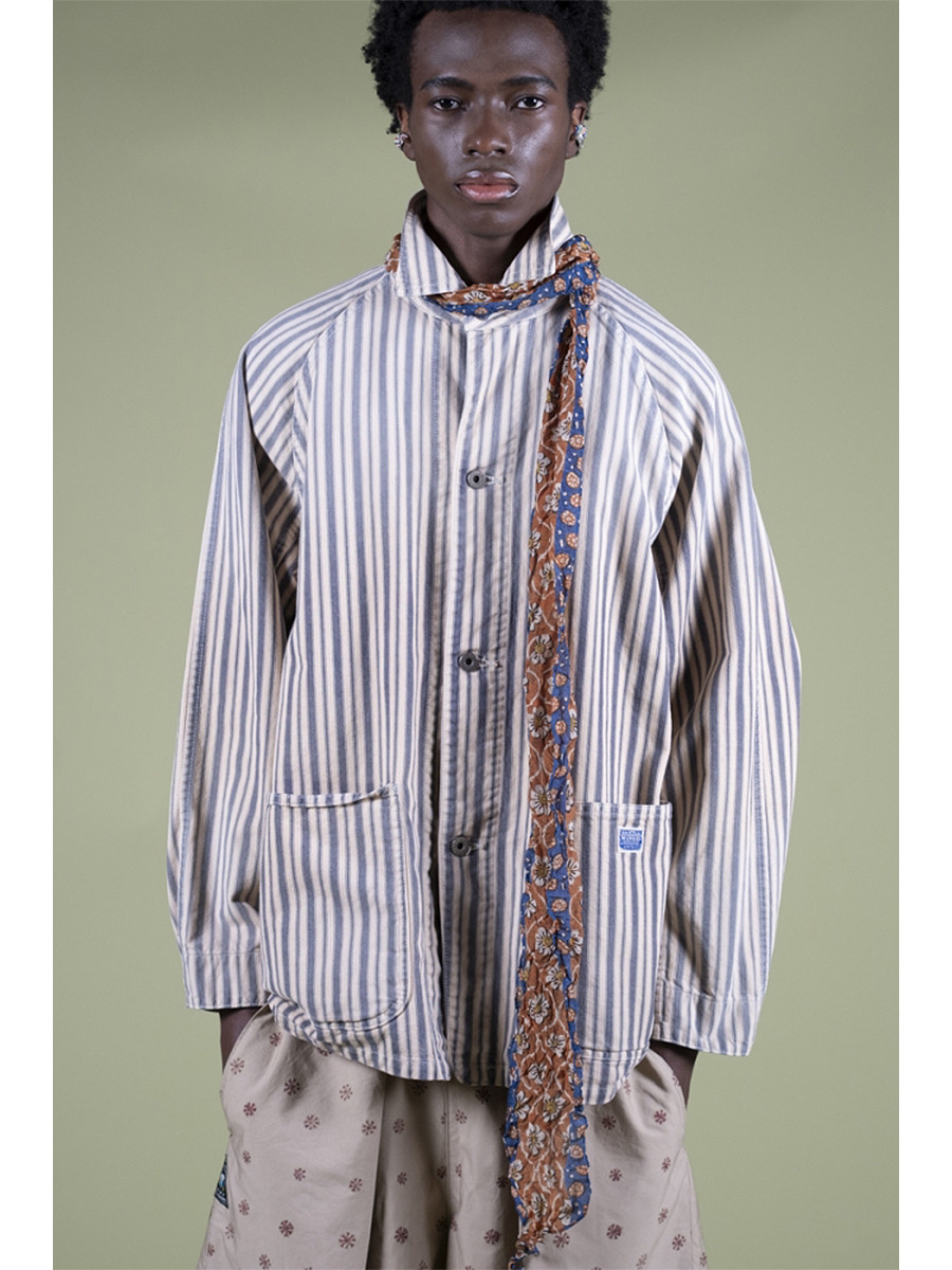 KAPITAL Jacket Dixie Hickory Cactus Coveralls (WWII Model)