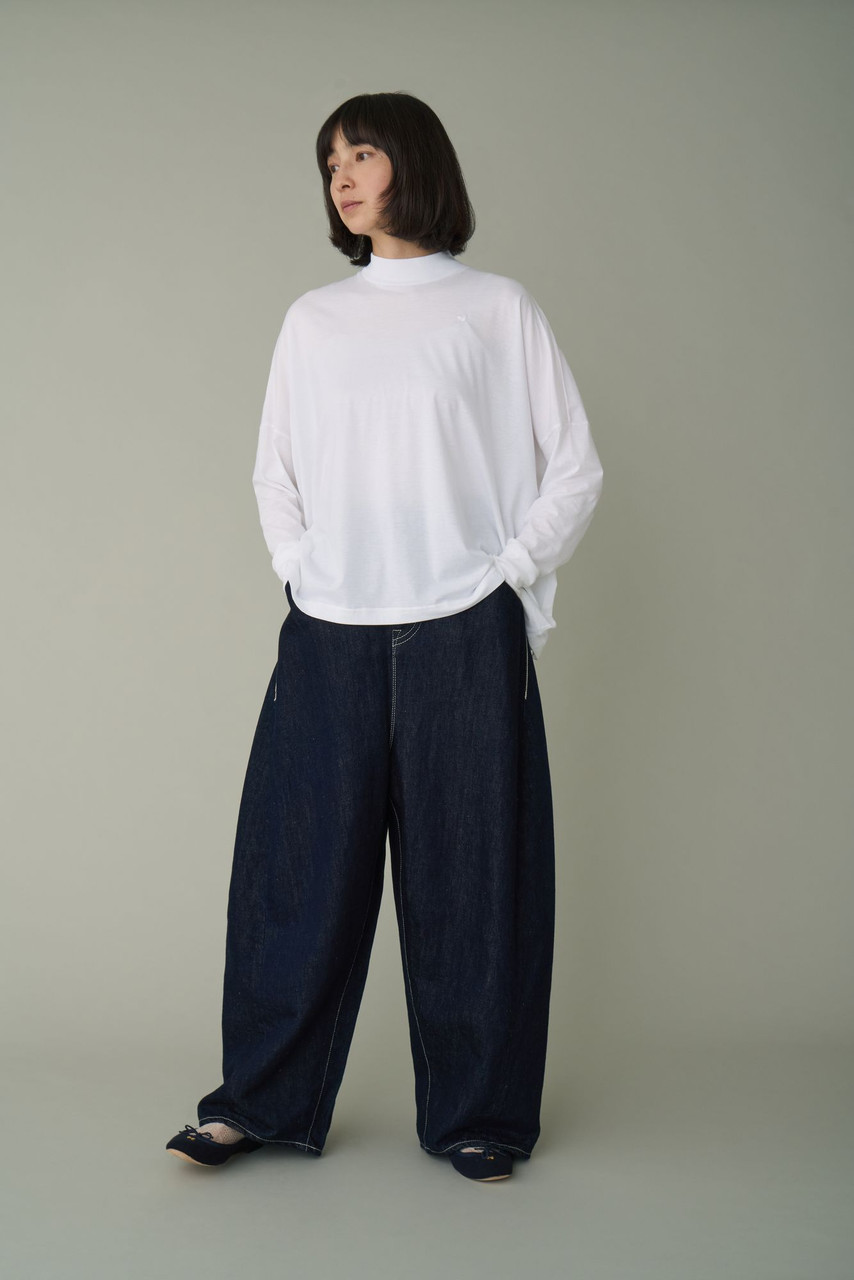 minä perhonen Tops Breezy Mock Neck Pullover Online Shop to Worldwide