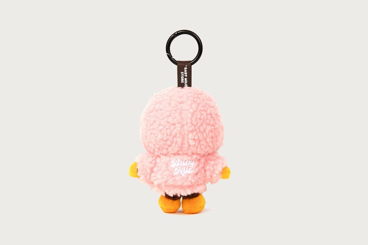 BAPE BABY MILO STORE BABY MILO HOODIE PLUSH DOLL KEYCHAIN 10CM