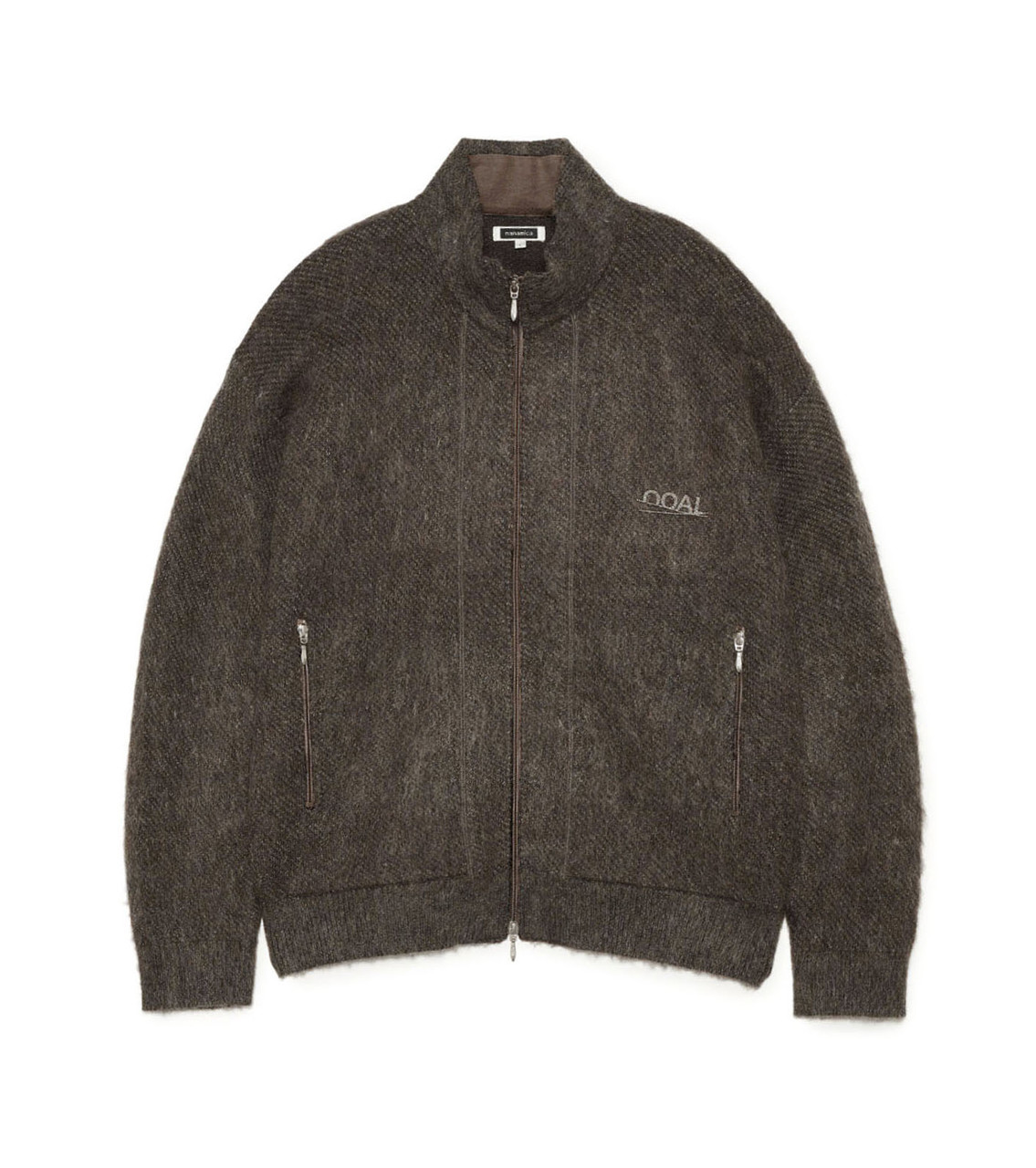 CHIEKO+ knit jacket サイズ38 nanamica JACKET OOAL Zip Up Mohair Jacket Online Shop to Worldwide