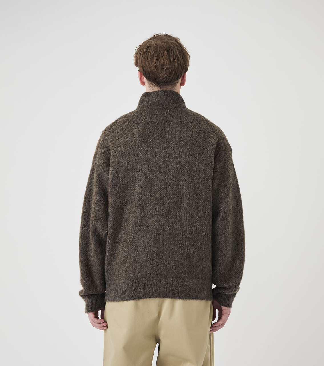 nanamica JACKET OOAL Zip Up Mohair Jacket Online Shop to Worldwide