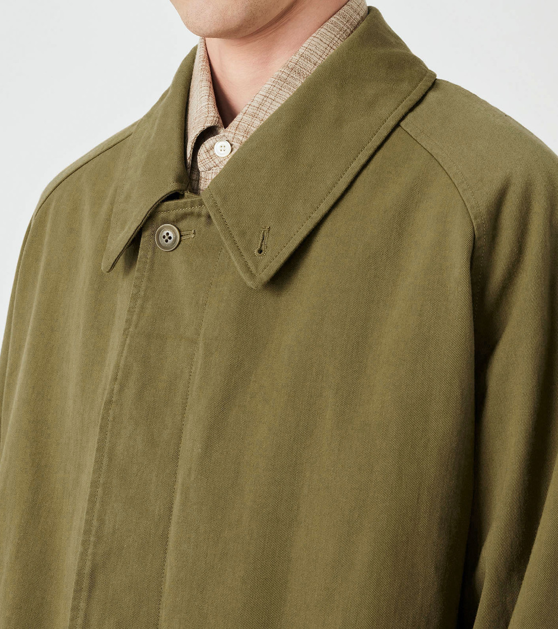nanamica COAT Cotton CORDURA WINDSTOPPER Balmacaan Coat Online