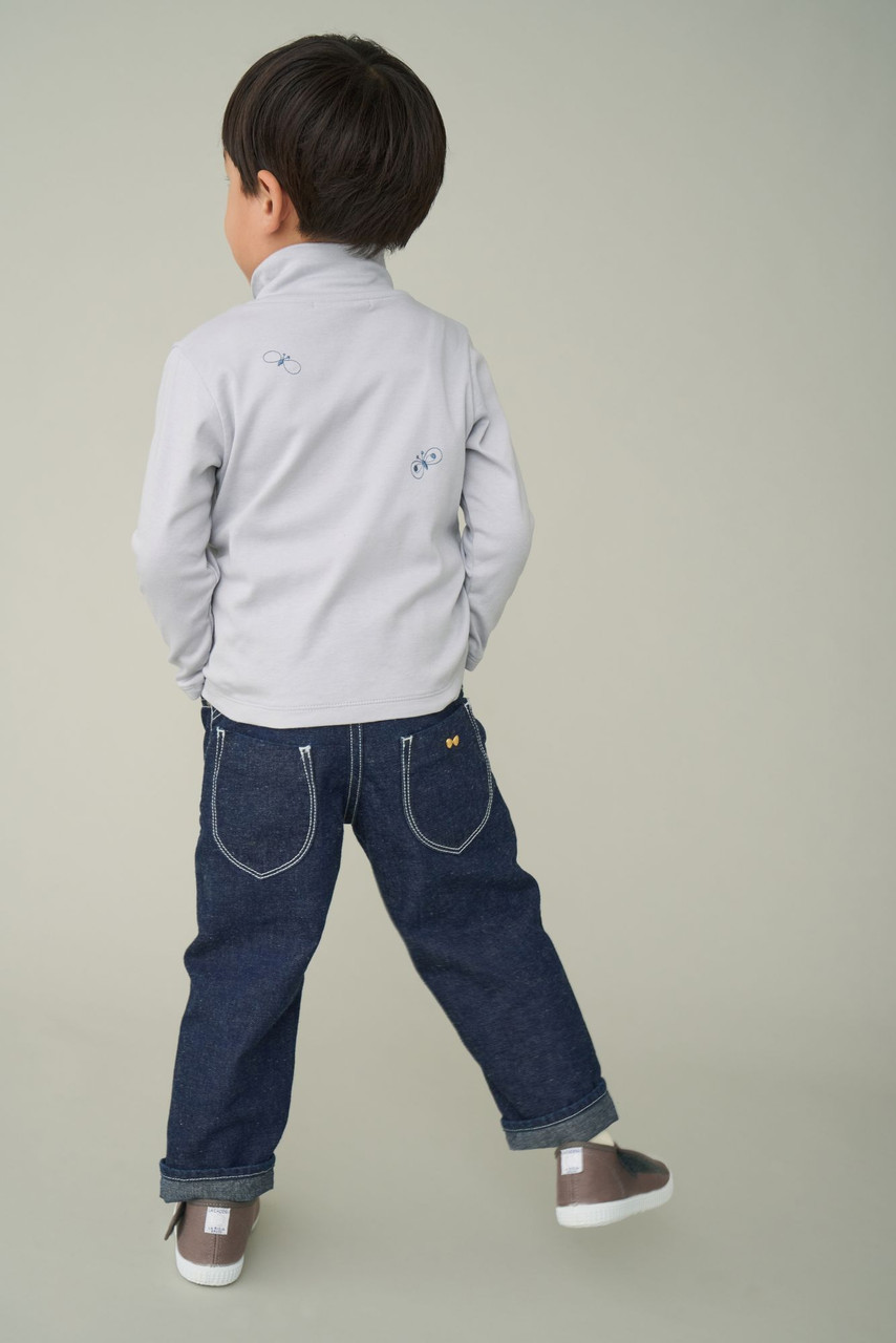 minä perhonen Tops choucho High-neck Cut And Sew Online Shop to