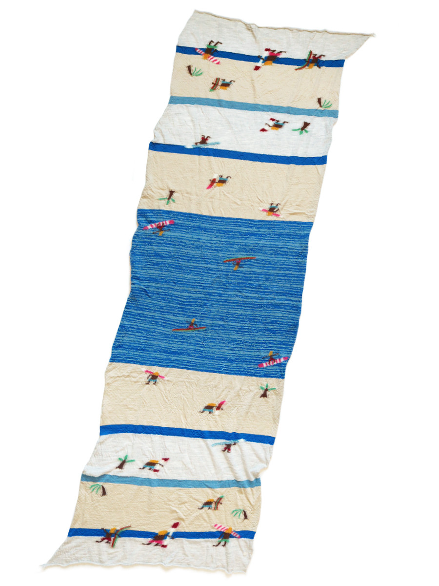 Kapital Scarves Curly Wool Surf Muffler