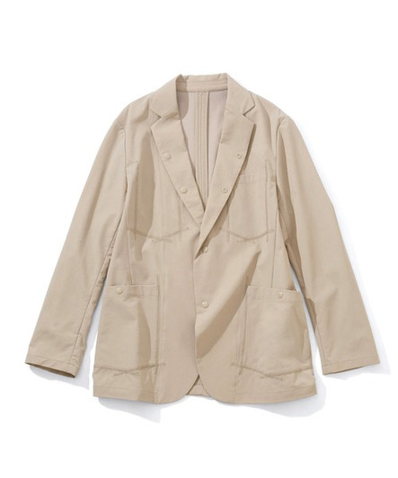 Picture No.1 of NUMBER (N)INE LIGHT WEIGHT STRETCH PATCH POCKET JACKET / Lightweight stretch patch pocket jacket F20NJ11