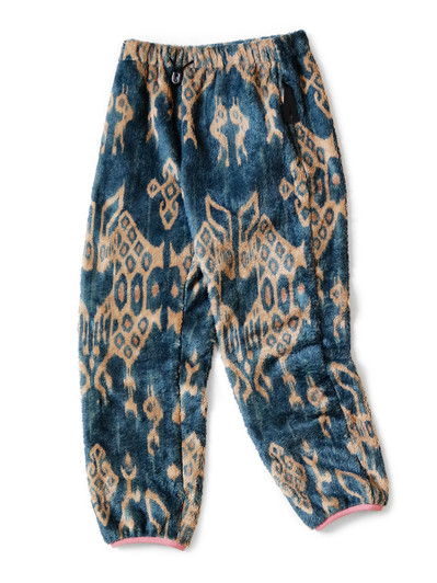 Picture No.1 of KAPITAL Java Kasuri Pattern Fleece Easy Pants K2110LP097