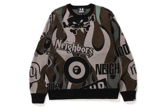 完売品【 BAPE BLACK 】LOGO DISTRESSED KNIT | sarrlogistics.com