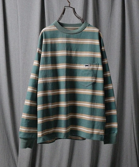 Picture No.1 of NUMBER (N)INE FOX MULTI BORDER LS TEE PN23S009NN