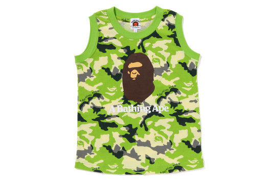 Picture No.1 of BAPE WOODLAND CAMO TANK TOP 1J30-308-002