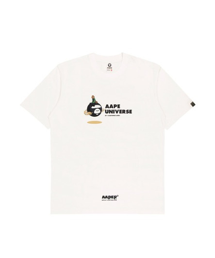 AAPE by *A Bathing Ape Check-Print Short Skirt