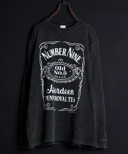 Picture No.1 of NUMBER (N)INE POWDER BREACH CLASSIC LOGO L/S T-SHIRT F23NLT001