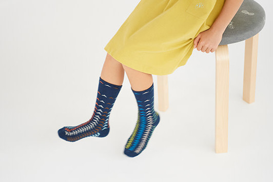 Picture No.1 of minä perhonen bird bird Socks BP8013P