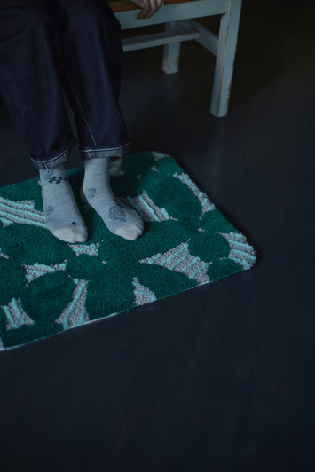 ミナ ペルホネン leaf ラグ マット mina perhonen ミナ ペルホネン leaf ラグ マット mina perhonen