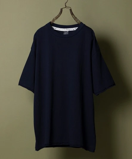Picture No.1 of NUMBER (N)INE HIGH GAUGE COTTON CREWNECK T-SHIRT BA2NC010