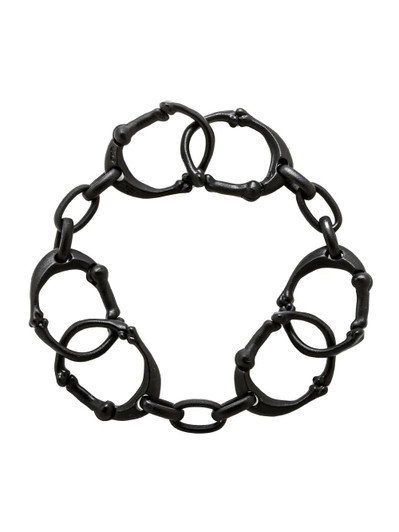 Picture No.1 of TAKAHIROMIYASHITATheSoloist. bone shaped carabiner bracelet.-S- 7072931020939