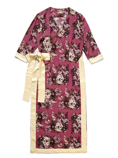 Picture No.1 of KAPITAL Rayon Twill Dianthus Champetre pt Lychee Dress K2309OP044