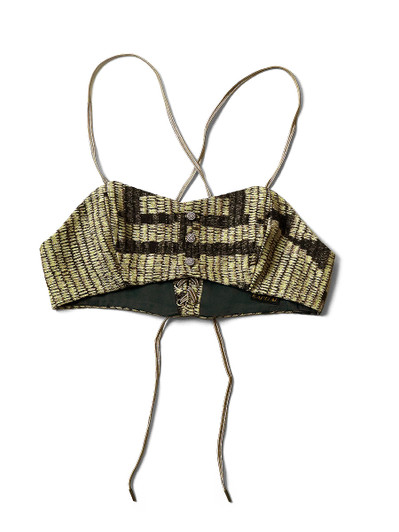 Picture No.1 of KAPITAL Gobelin Hopi Basket Pattern Bustier K2304SJ165