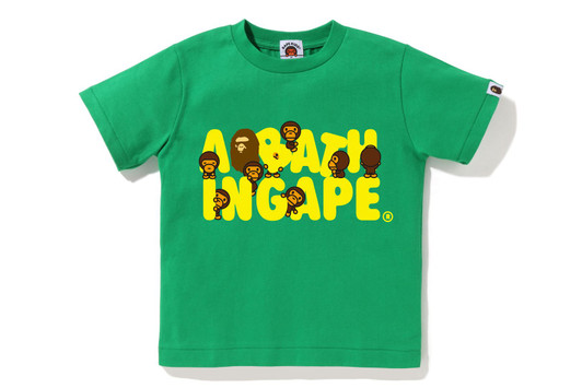 Picture No.1 of BAPE A BATHING APE MILO TEE 2K30-310-077
