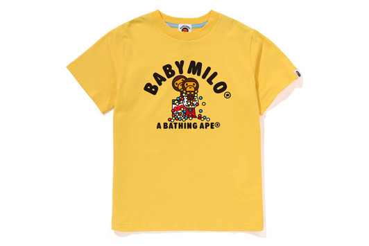 Picture No.1 of BAPE BABY MILO GUMBALL UV PRINT TEE 2K30-309-012