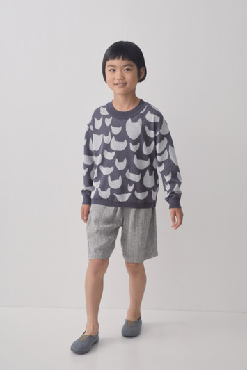 Picture No.1 of minä perhonen anone-anone Knit Pullover 2023 s/s ABS8291P