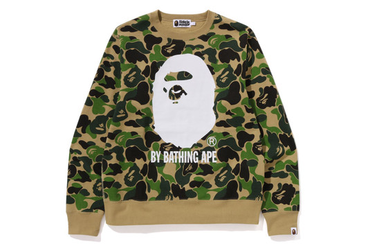 Picture No.1 of BAPE ABC CAMO BY BATHING APE CREWNECK SWEAT 1K80-113-008