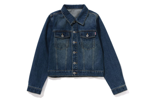 Picture No.1 of BAPE A BATHING APE DENIM JACKET 1K80-240-004