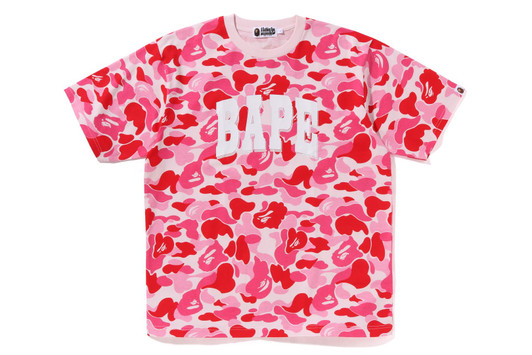Picture No.1 of BAPE ABC CAMO RELAXED FIT BAPE LOGO TEE 1K70-109-012