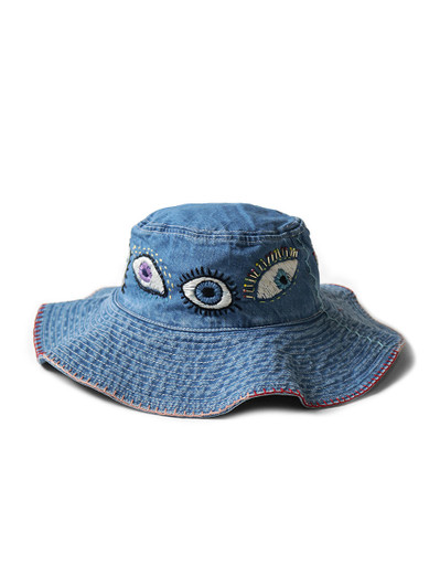 Picture No.1 of KAPITAL 12Oz Denim Bucket Tulip hat (SPEAKEASY Embroidery) K2410XH528