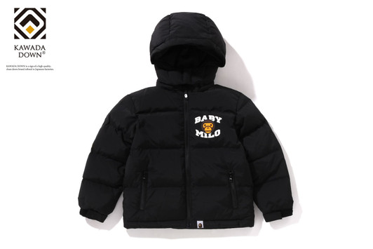 Picture No.1 of BAPE BABY MILO ZIP HOODIE DOWN JACKET 2K80-344-005