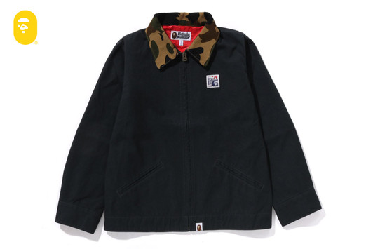 Picture No.1 of BAPE 1ST CAMO WORK JACKET 1L30-640-001