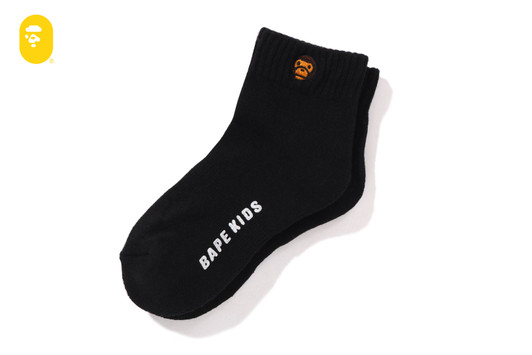 Picture No.1 of BAPE BABY MILO ONE POINT SOCKS 2L30-384-009