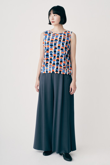 Picture No.1 of minä perhonen rocher sleeveless Blouse 2025 s/s ADS1359